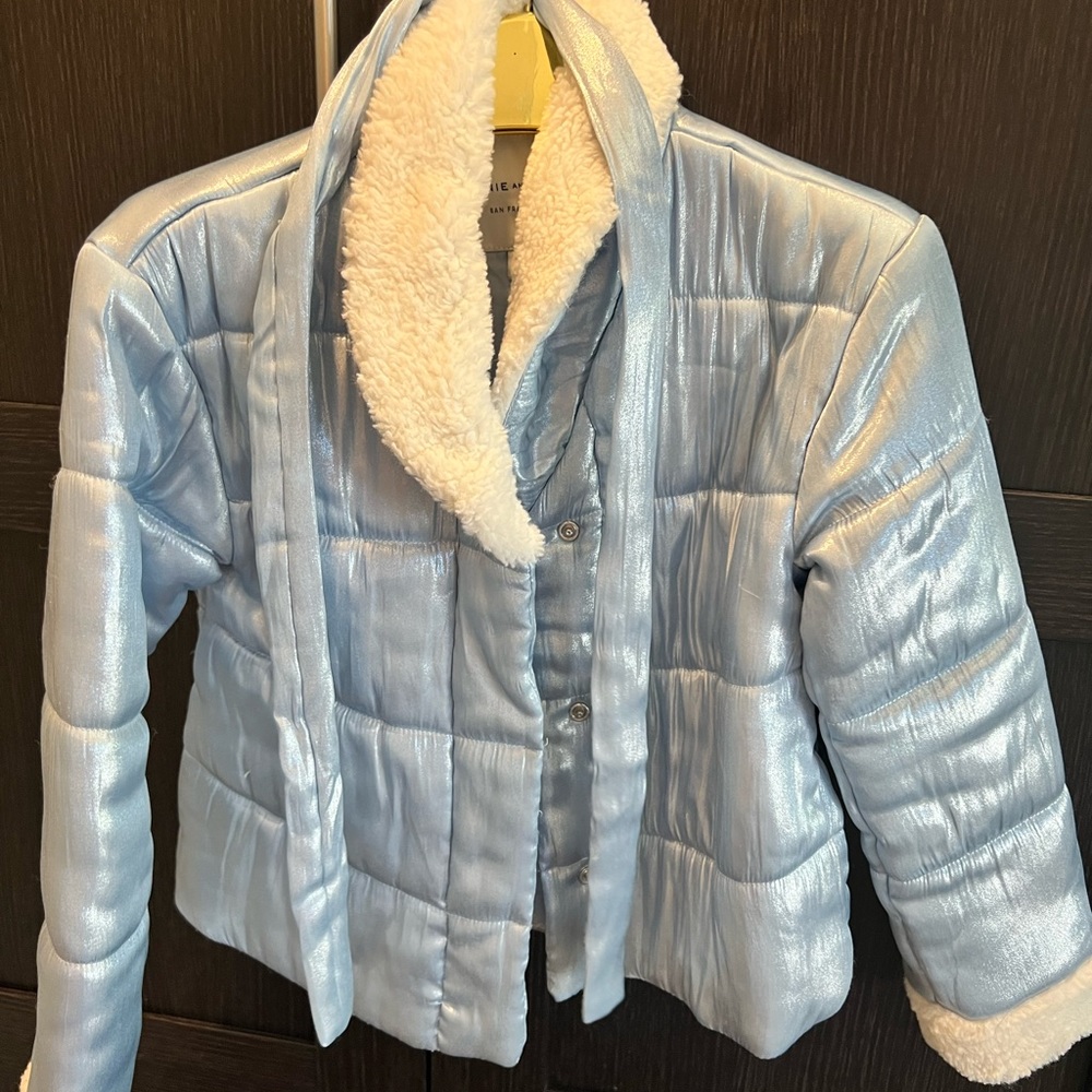 Janie and Jack blue girl’s jacket